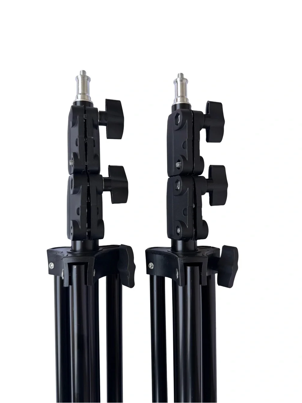 2 Pack Photography Tripod Light Stand 6.5 Ft Compact For Photo & Video Lights